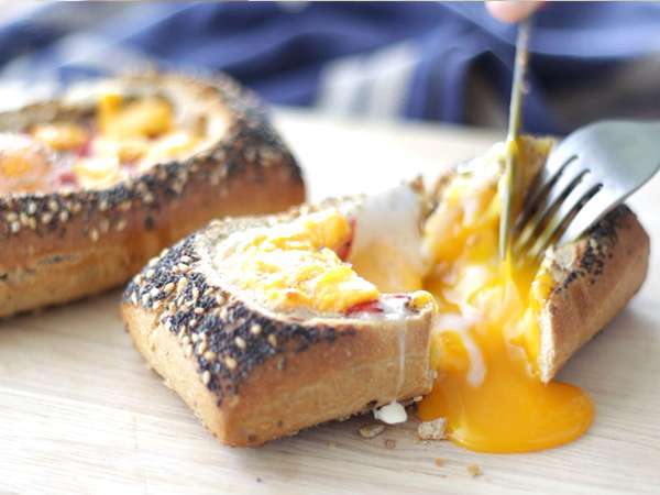 Tojásos csónakok chorizóval és sajttal - Előkészítés lépés 5