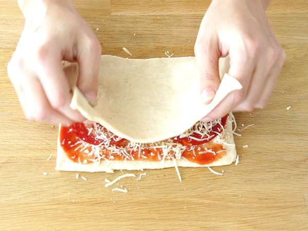 Pizza gofri - Előkészítés lépés 2