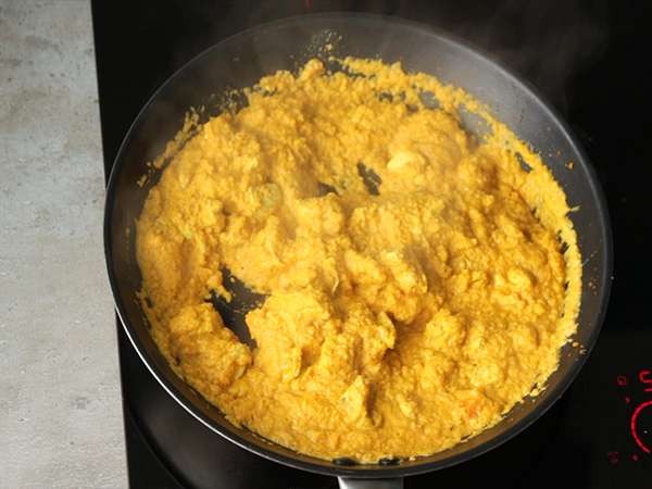 Csirke curry kókusztejjel - Előkészítés lépés 7