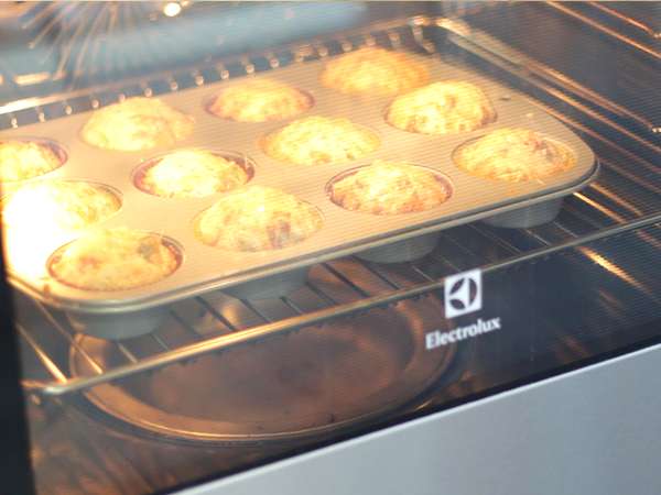 Sós muffinok aperitifnek - Előkészítés lépés 5
