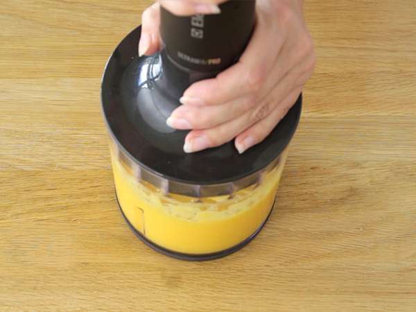 Krémes mangó mousse - Előkészítés lépés 4