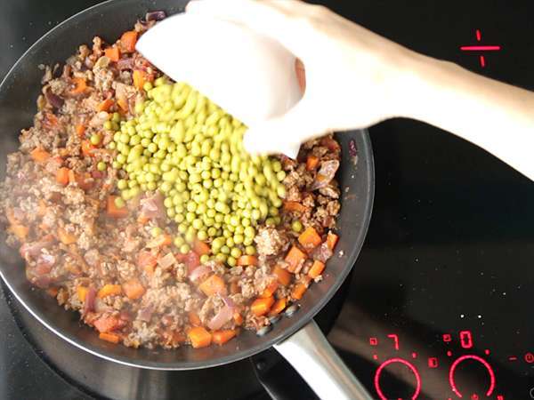 Shepherd's pie - Hachis parmentier britannique - Előkészítés lépés 3