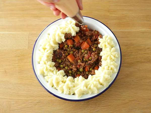 Shepherd's pie - Hachis parmentier britannique - Előkészítés lépés 6