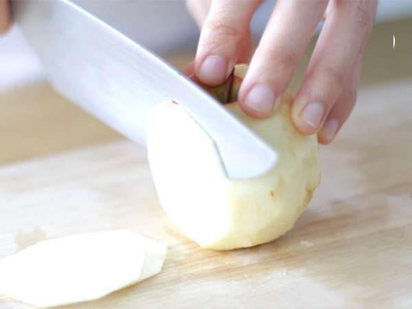 Láthatatlan almás torta - Előkészítés lépés 2