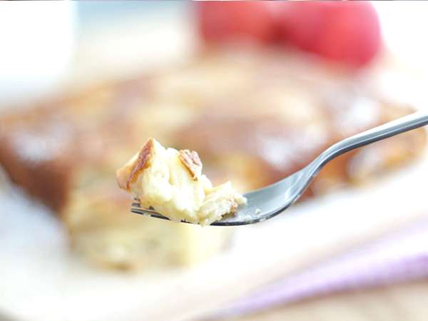 Láthatatlan almás torta - Előkészítés lépés 4