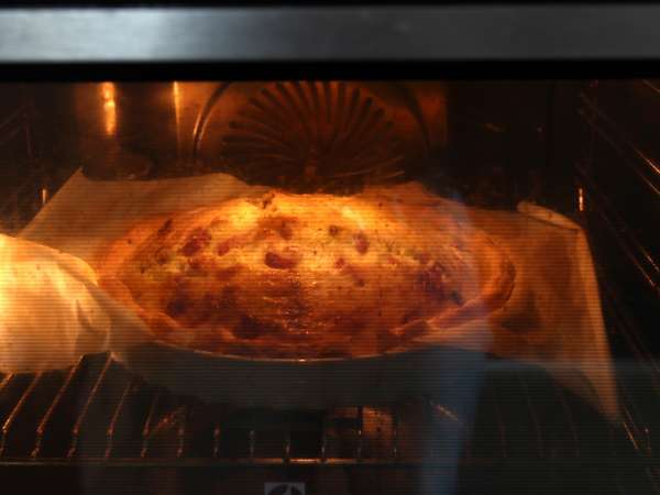 Egyszerű házi készítésű quiche lorraine recept - Előkészítés lépés 4