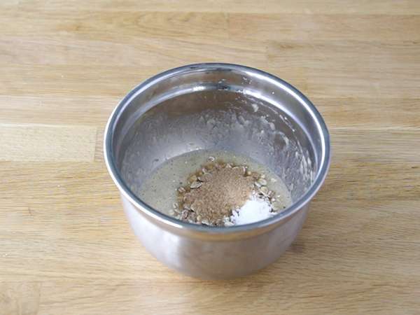 Banán tál torta - Előkészítés lépés 2