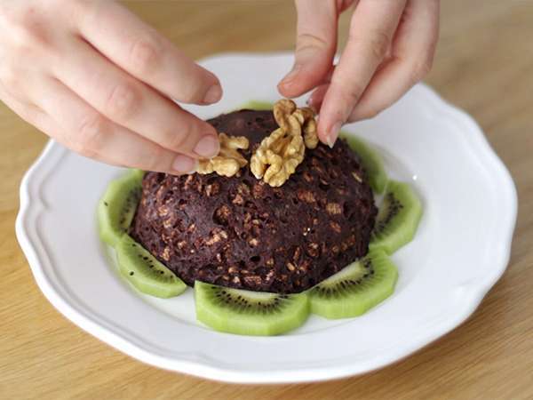 Csokoládés tál torta - laktózmentes - Előkészítés lépés 4