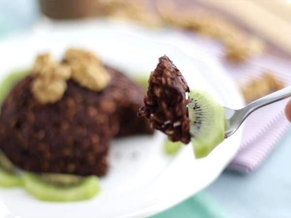 Csokoládés tál torta - laktózmentes - Előkészítés lépés 5