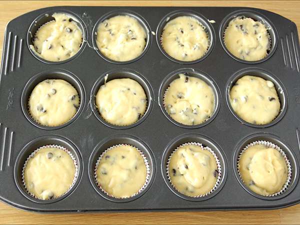 Csokoládés muffinok, az amerikai recept szerint - Előkészítés lépés 3