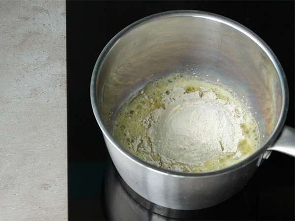 Béchamel mártás, egyszerű recept - Előkészítés lépés 1