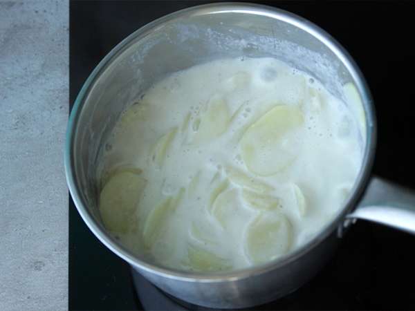 Gratin dauphinois, az igazi hagyományos recept - Előkészítés lépés 2
