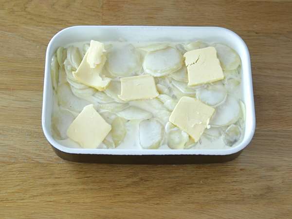 Gratin dauphinois, az igazi hagyományos recept - Előkészítés lépés 4