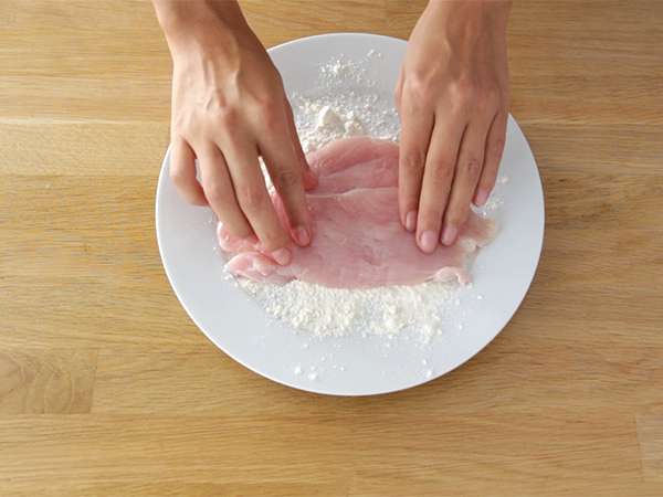 Házi cordon bleu - Előkészítés lépés 1