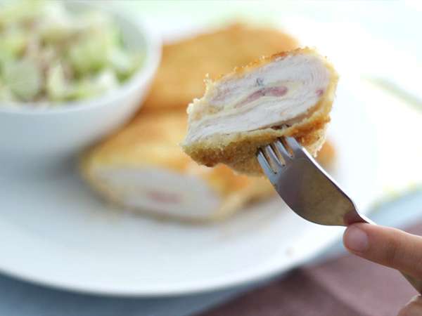 Házi cordon bleu - Előkészítés lépés 6