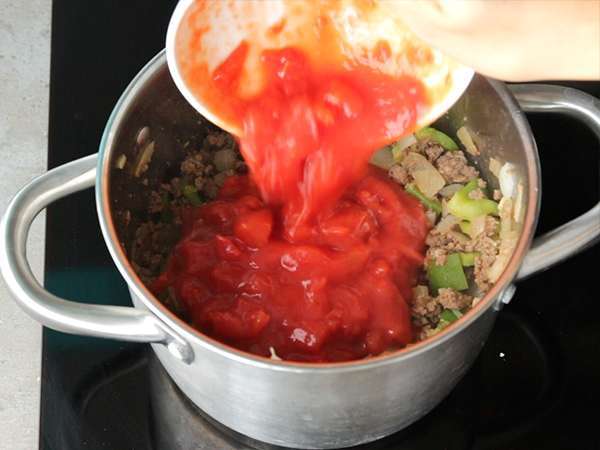 Mexikói chili con carne - Előkészítés lépés 3