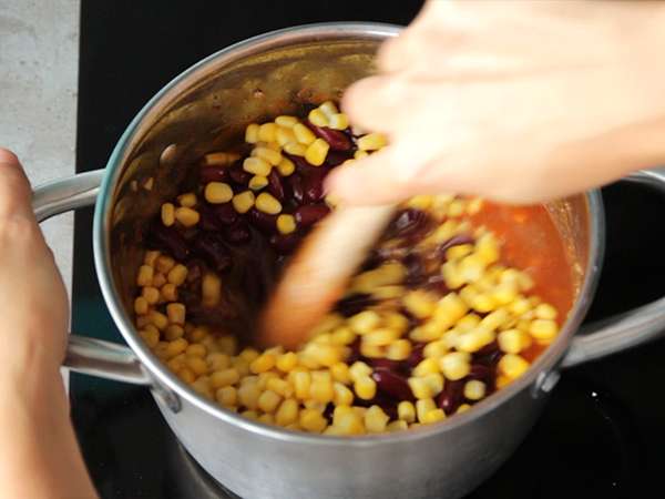 Mexikói chili con carne - Előkészítés lépés 5