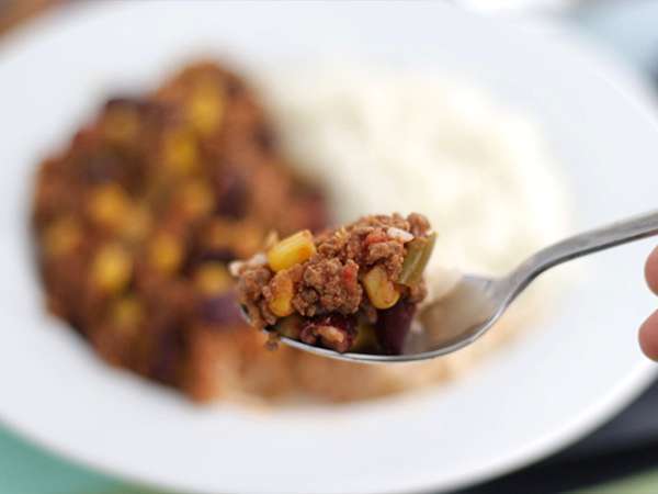 Mexikói chili con carne - Előkészítés lépés 6