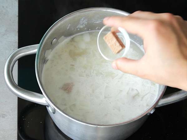 Könnyű borjúpörkölt - Előkészítés lépés 3