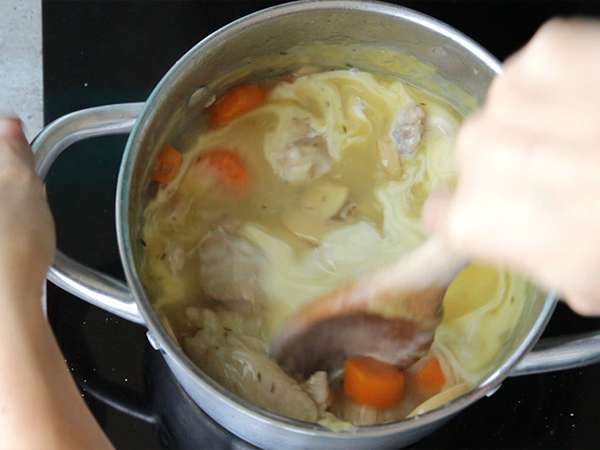 Könnyű borjúpörkölt - Előkészítés lépés 6
