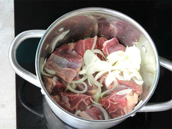 Marhahús bourguignon - Előkészítés lépés 1