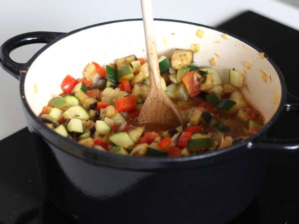 Ratatouille, az egyszerű recept - Előkészítés lépés 5