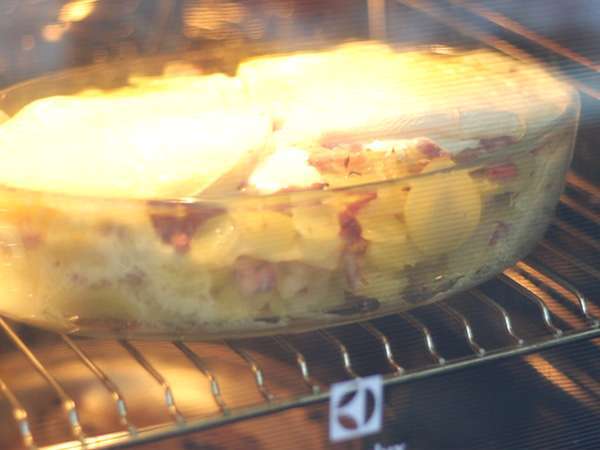 Hagyományos savoyai tartiflette - Előkészítés lépés 6