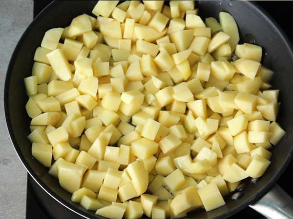 Tőkehal tejszínnel, hagyományos portugál recept - Előkészítés lépés 5