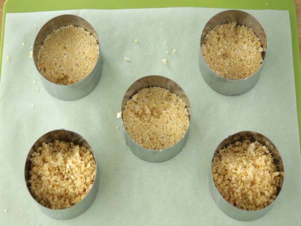 Sós lazacos sajttorta - Előkészítés lépés 2