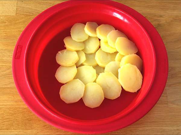 Burgonya és Cantal Tarte Tatin - Előkészítés lépés 2
