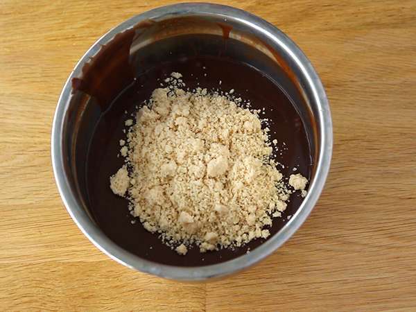 Mogyoró kenhető, házi készítésű Nutella - Előkészítés lépés 3