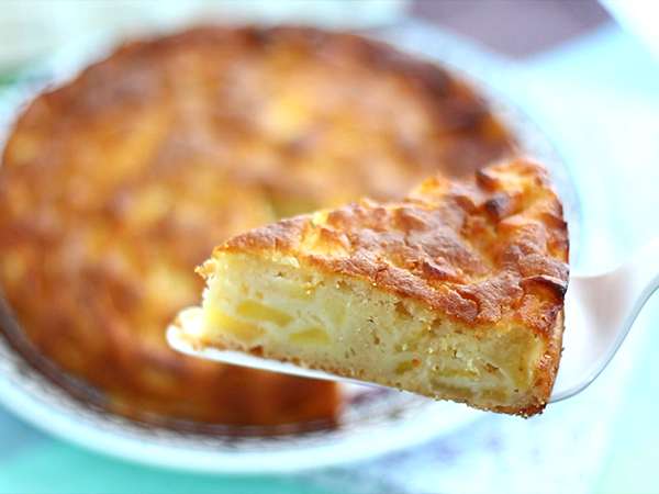 Egyszerű almás torta - Előkészítés lépés 6