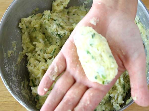 Portugál stílusú tőkehal fritőz - Előkészítés lépés 5