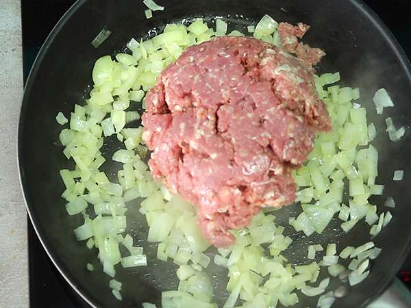 Görög stílusú moussaka - Előkészítés lépés 3