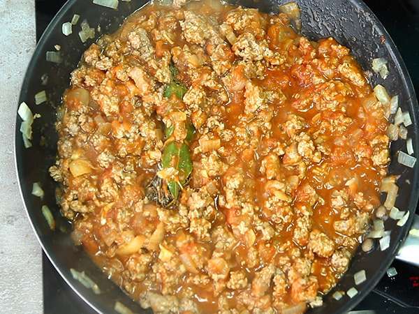 Görög stílusú moussaka - Előkészítés lépés 5