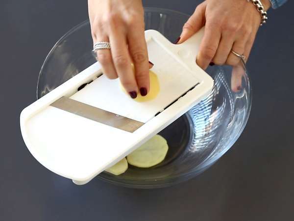 Raclette torta - Előkészítés lépés 1