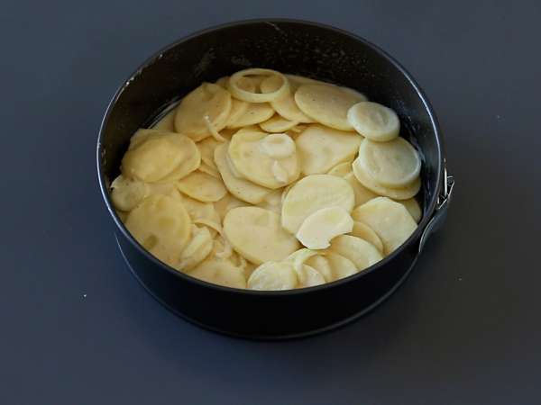 Raclette torta - Előkészítés lépés 4