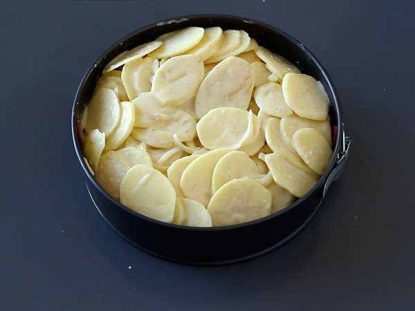 Raclette torta - Előkészítés lépés 6