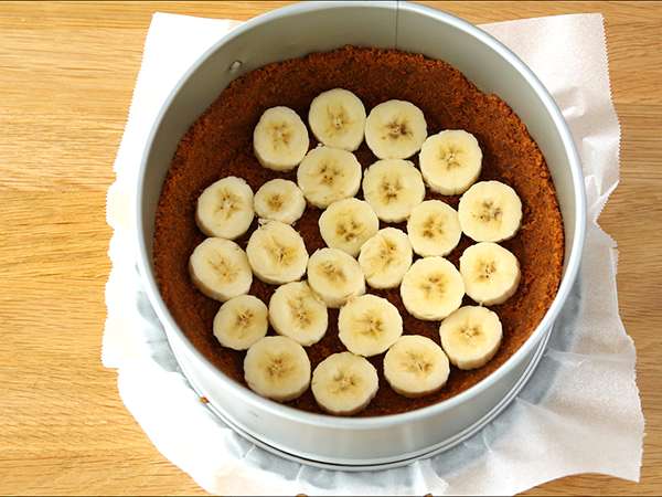 Banános, banános, karamellás banántorta - Előkészítés lépés 2