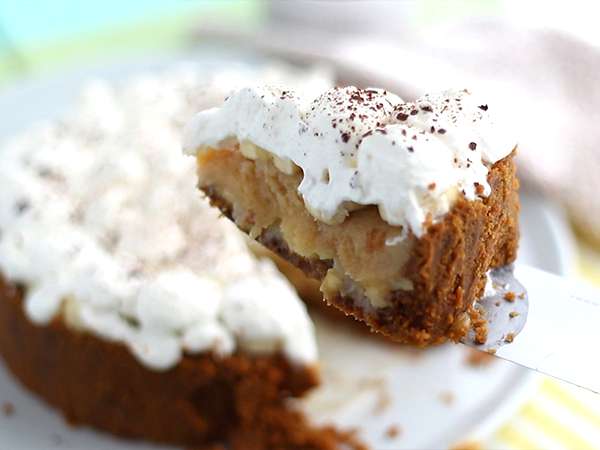 Banános, banános, karamellás banántorta - Előkészítés lépés 8