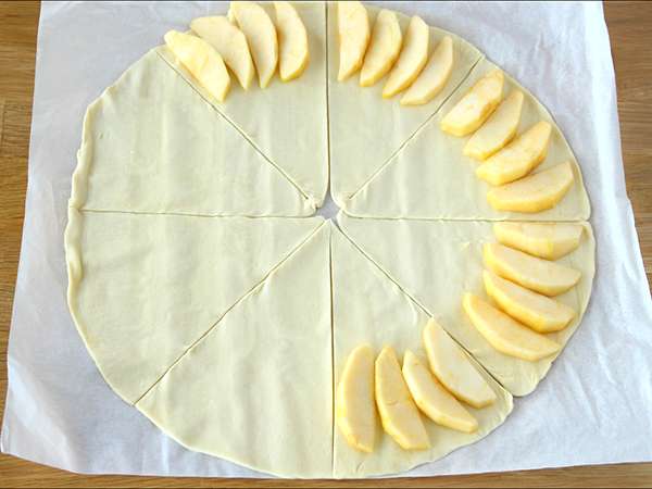 Expressz almás turnovers - Előkészítés lépés 2