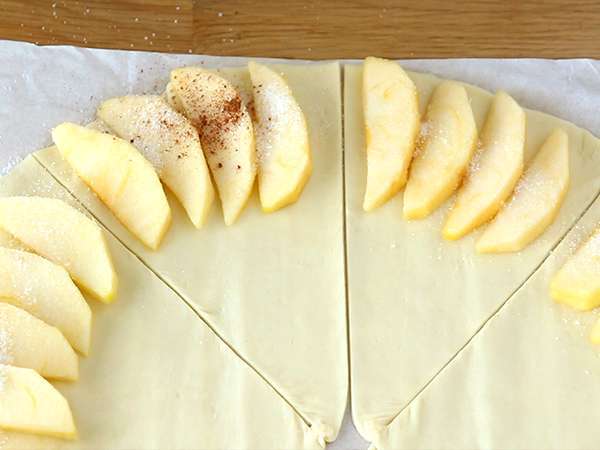 Expressz almás turnovers - Előkészítés lépés 3