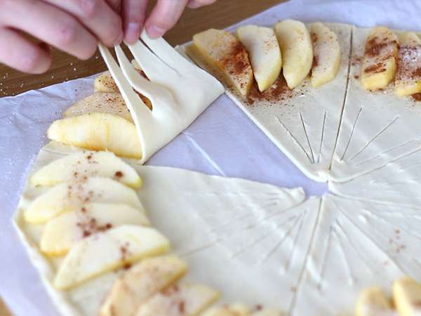 Expressz almás turnovers - Előkészítés lépés 5