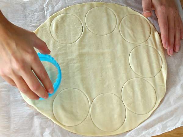 Pizza golyók megosztani - Előkészítés lépés 1