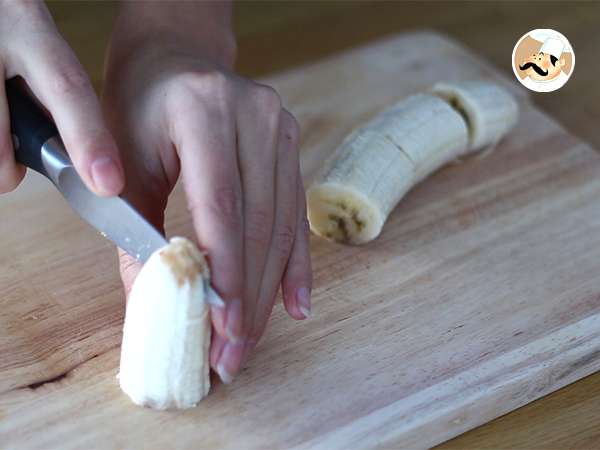 Banán chips filo tésztával - Előkészítés lépés 1