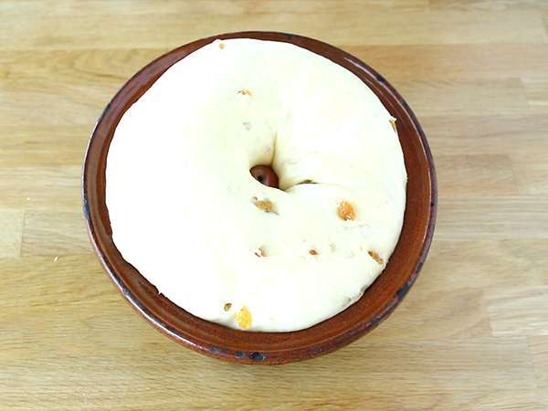 Elzászi Kougelhopf - Kouglof - Előkészítés lépés 5