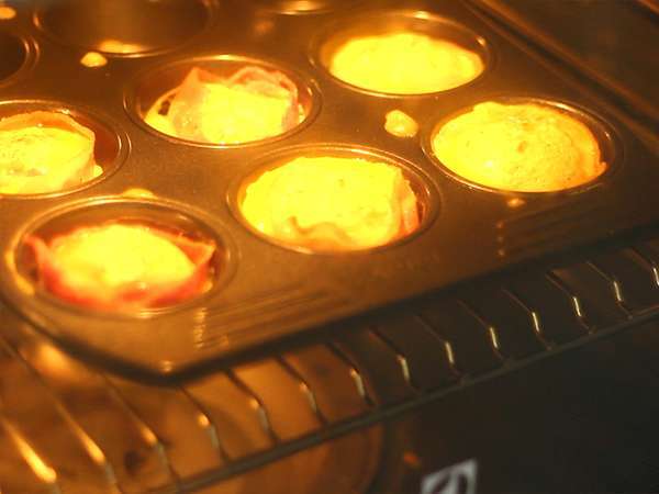 Bacon muffinok - Előkészítés lépés 4