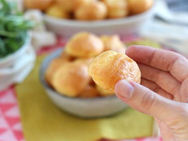 Könnyű sajtos gougères - Előkészítés lépés 6