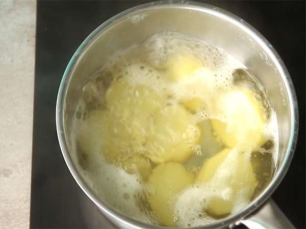 Raclette krokett - Előkészítés lépés 1