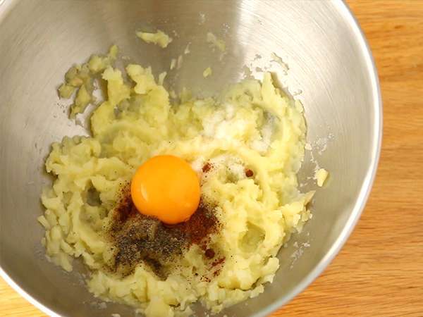 Raclette krokett - Előkészítés lépés 2